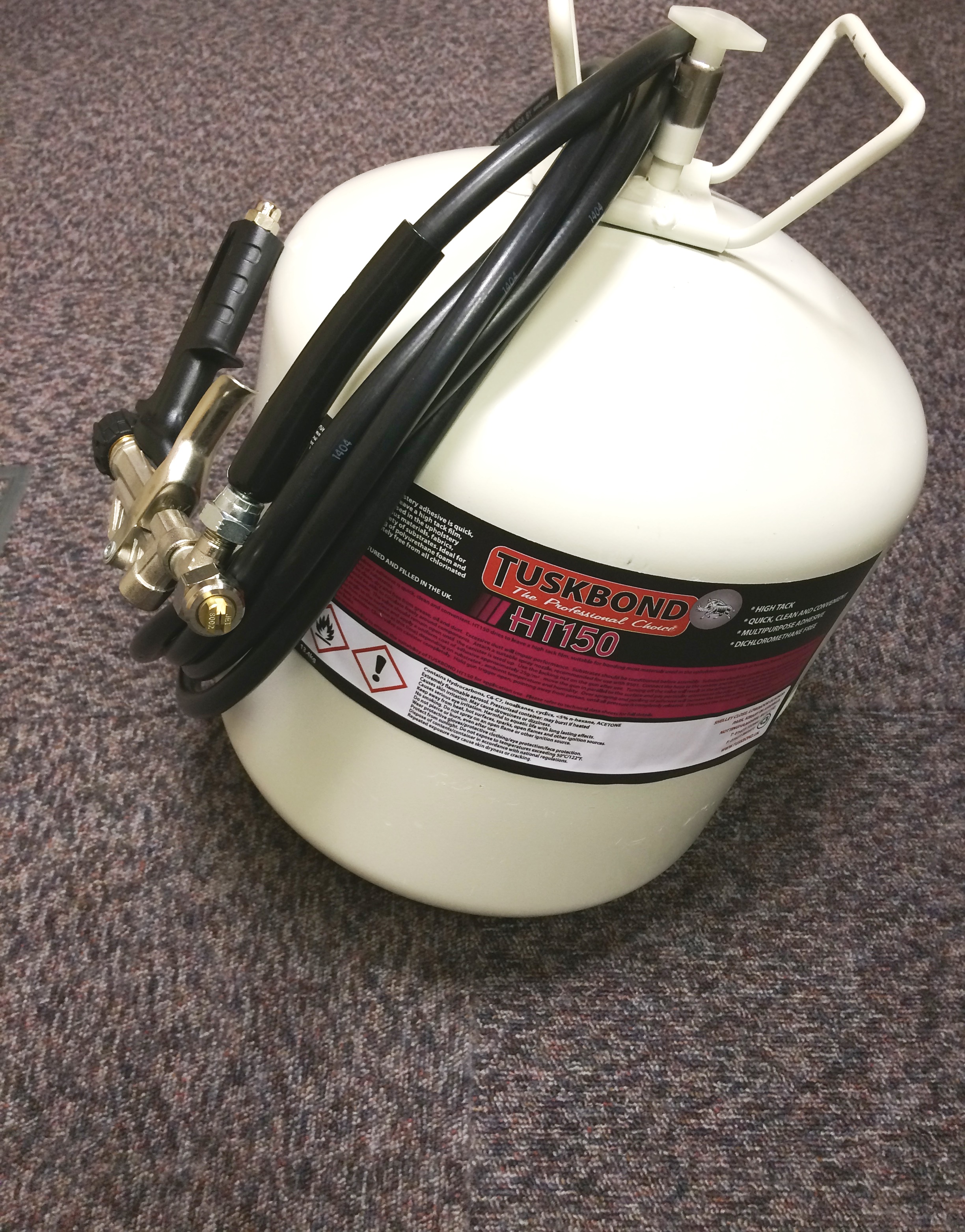 TUSKBOND HT150 CANISTER SPRAY CONTACT ADHESIVE TUSKBOND HT150 CANISTER SPRAY CONTACT ADHESIVE
